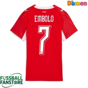 Schweiz Breel Embolo #7 Replik Heimtrikot Damen WM 2026 Kurzarm